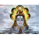 Lord Shiva in Sea
